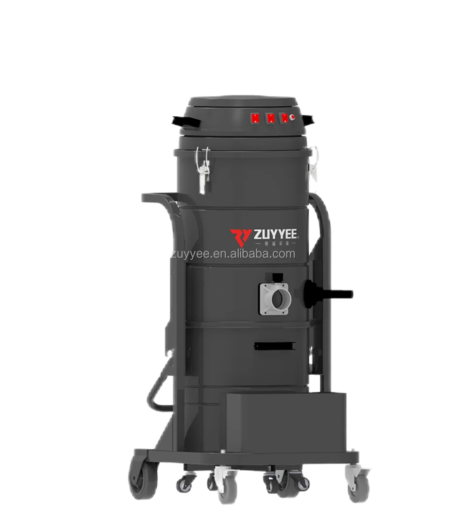 

ZUYYEE Hot 220V/110V Industrial Vacuum Cleaner with 3 Ametek Motors 80L Wet Dry Capacity HEPA FILTER Dust Removal Used