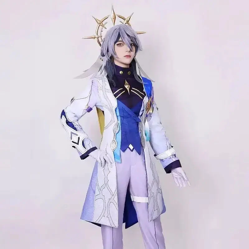 

3'x,4'f\6/5;e,8\v,5/Sunday Cosplay Honkai Star Rail Costume Headwear Earrings Rings Gloves Wig Full Set Game Cos Hallof;5,b'7\k.