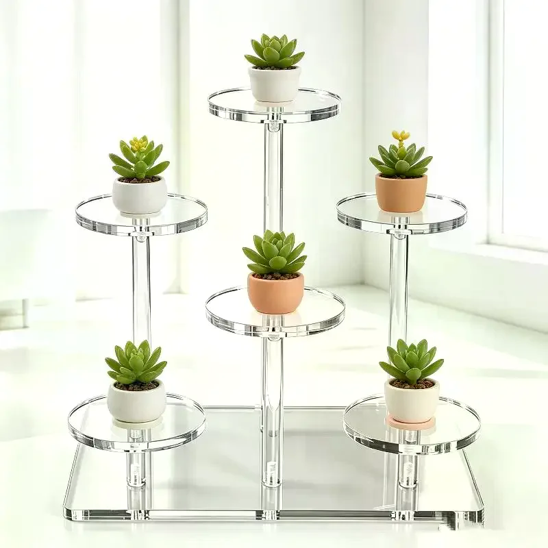 Large Special Display Model Stand Acrylic Model Shelf For Product Showcase Self-Assembled Acrylic Display Stand