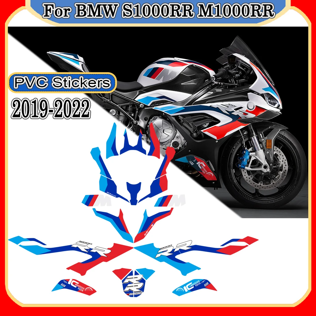 

2021 2022 New Motorcycle Body Fairing Protector Tank Knee Pad Stickers Decals For BMW S1000RR M S 1000 RR M1000RR 2019 2020