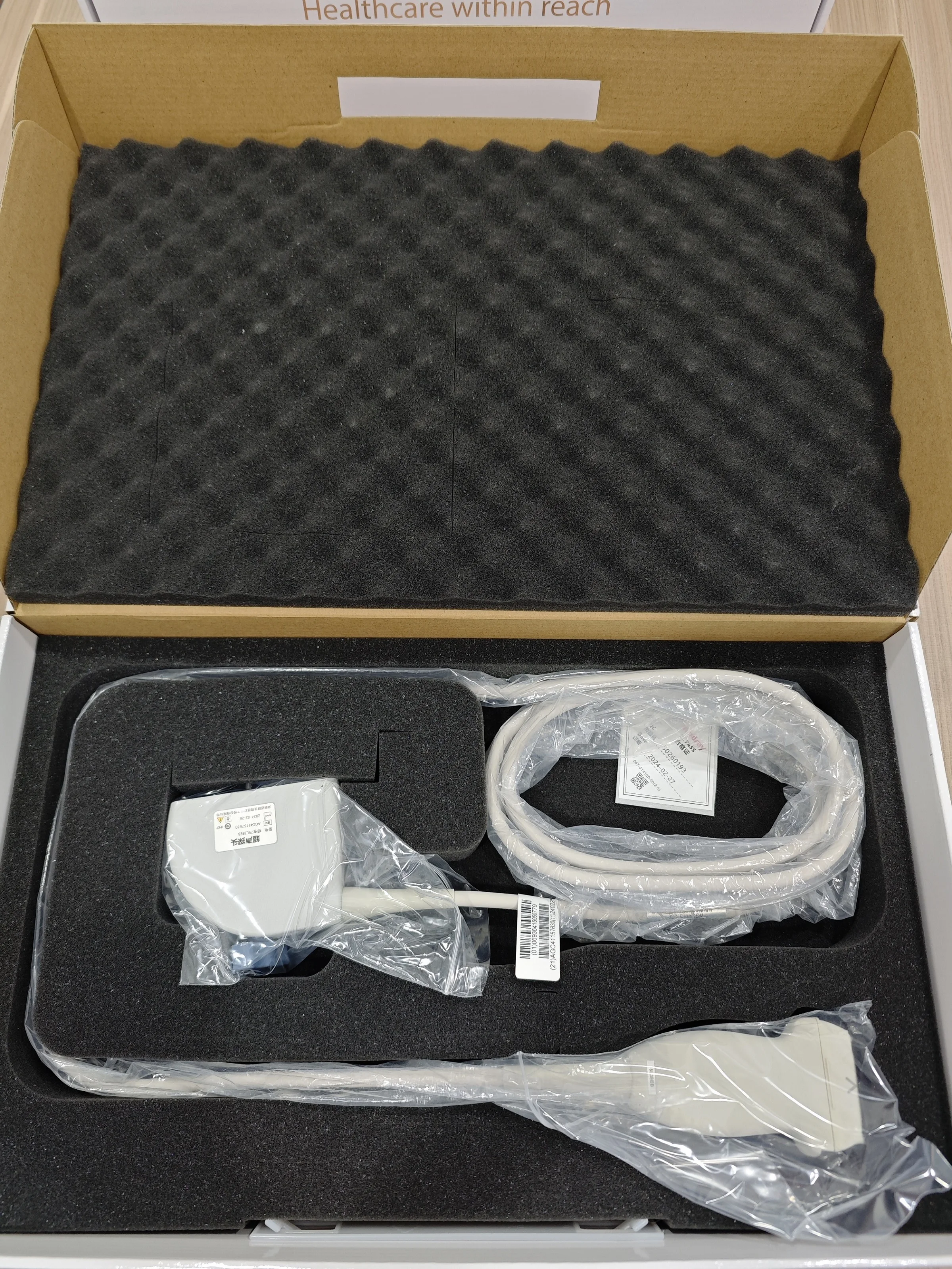 Mindray 75L38EB Ultrasound Original and Brand New Linear Probe for DP10 Transducer