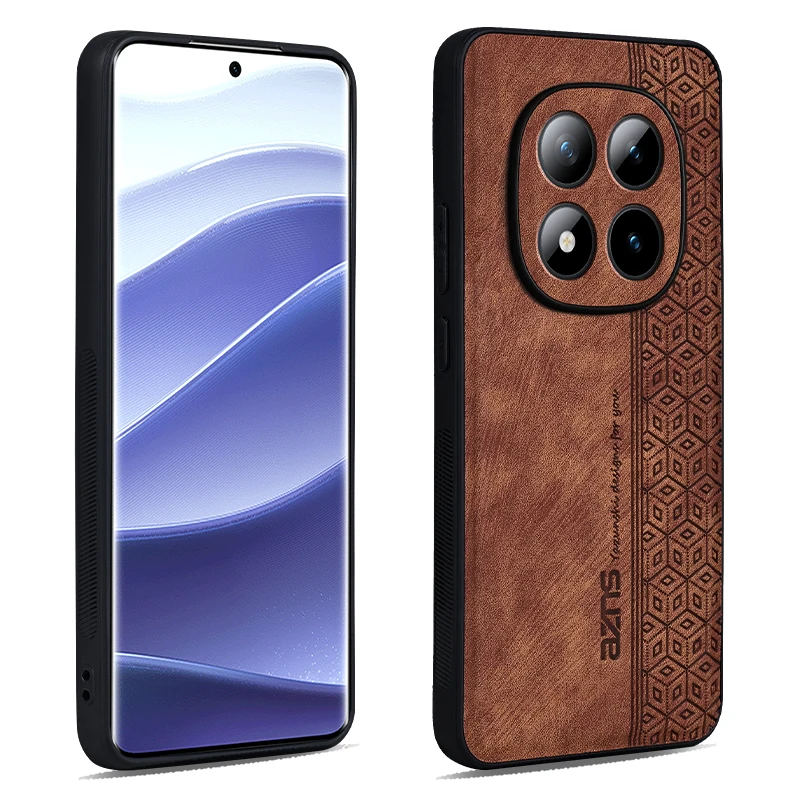 Funda para Xiaomi Redmi Note 17 Pro, serie Business Skin, compatible con Mi Note 17 15 Pro Plus 15 Pro 14 13 Mi Poco X7 X6 X5 Pro 6