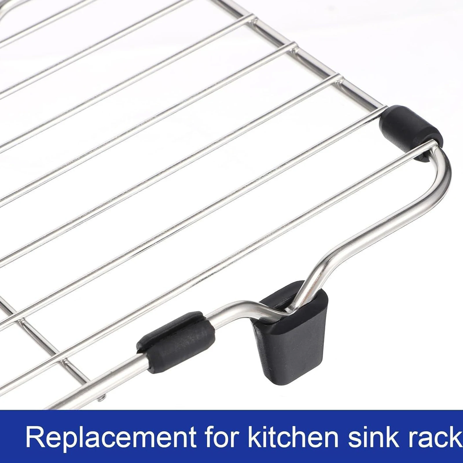 40Pcs Kitchen Sink Rack Rubber Feet Non-slip Anti-scratch Wear-resistant Easy Installation Protectors 2 Sizes for Each Size