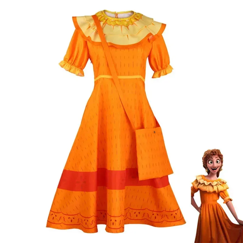 Bear's Home Cosl120 Encanto mirantione Adunt Pepa أزياء تنكرية للأطفال والبنات ملابس أنيمي جديدة 2025