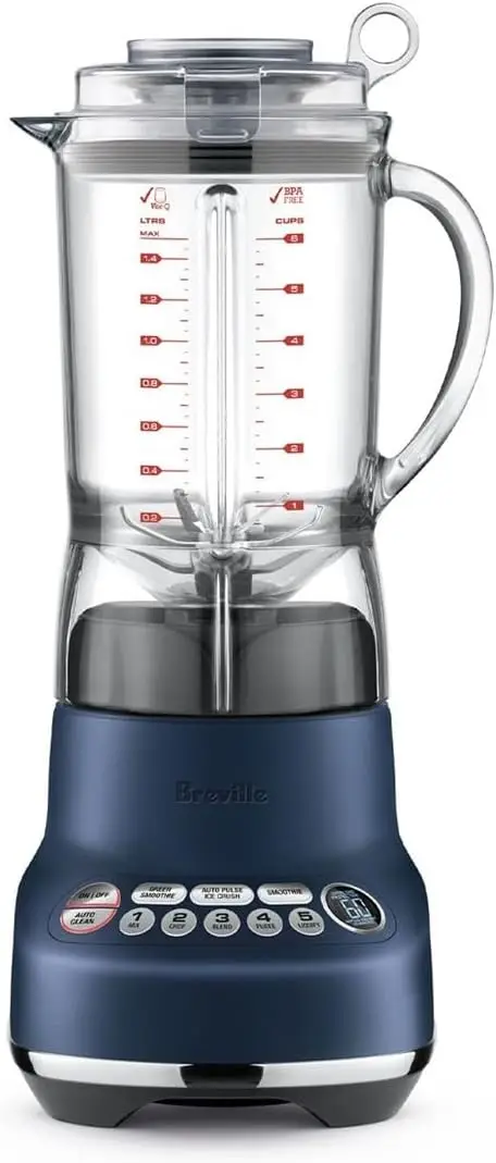 Fresh and Furious Blender in Damson Blue - High-Speed Mixing for Smoothies, Soups, and More