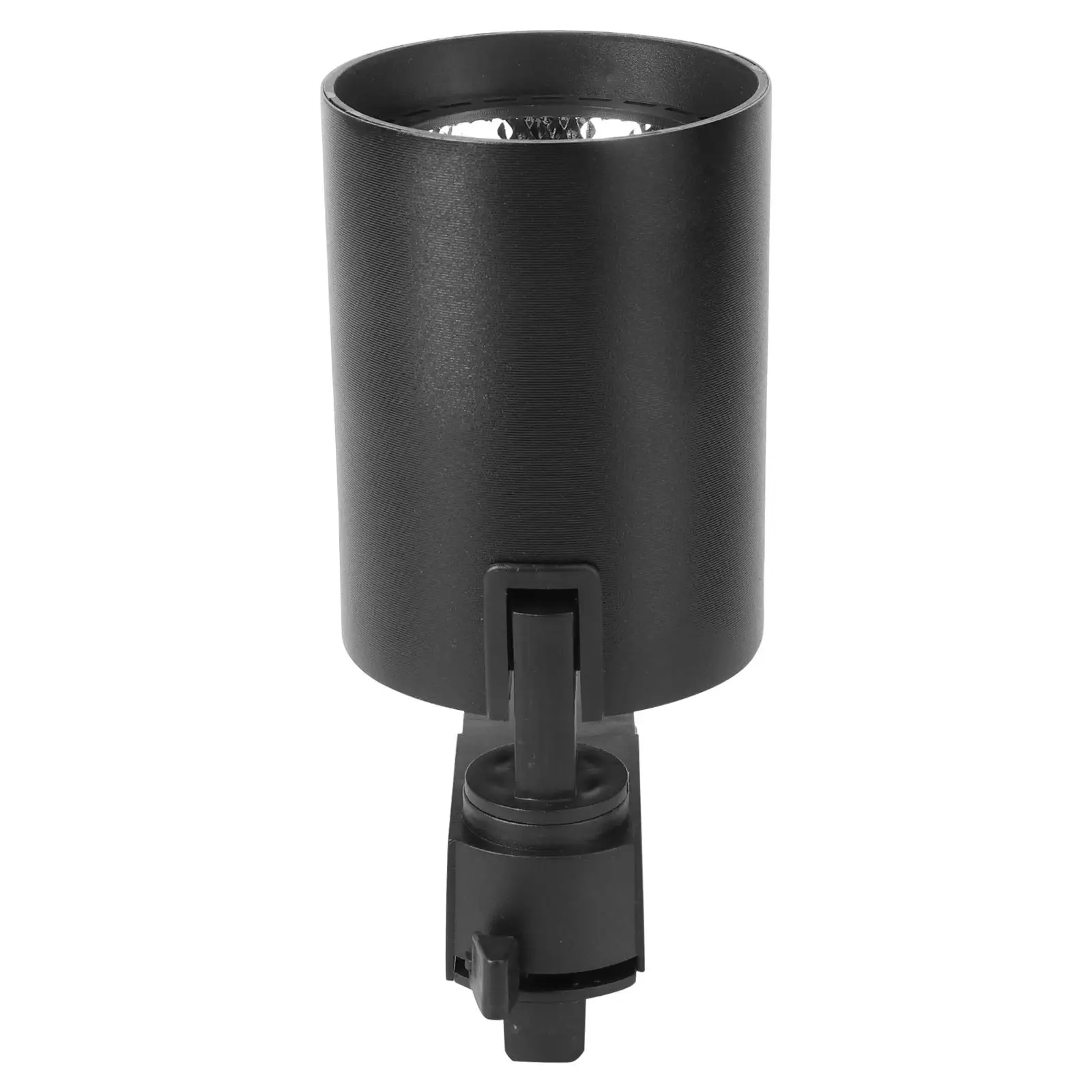 

Светодиодный трековый светильник 20 Вт COB Spotlight Черный алюминиевый корпус Регулируемая головная лампа для показа розничного магазина одежды