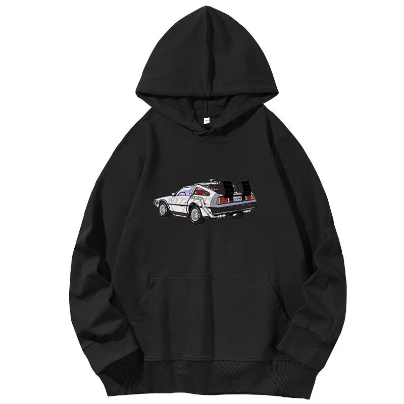 Marty Mcfly Doc Emmett Brown Back To The Future October graphic Hooded sweatshirts Hooded Shirt Spring Autumn essentials hoodie