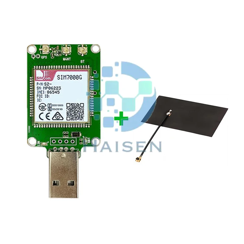 HAISEN SIMCOM SIM7000G USB-ключ LPWA NBIOT CATM GPS-модуль Модем SIM7000G SIM7000