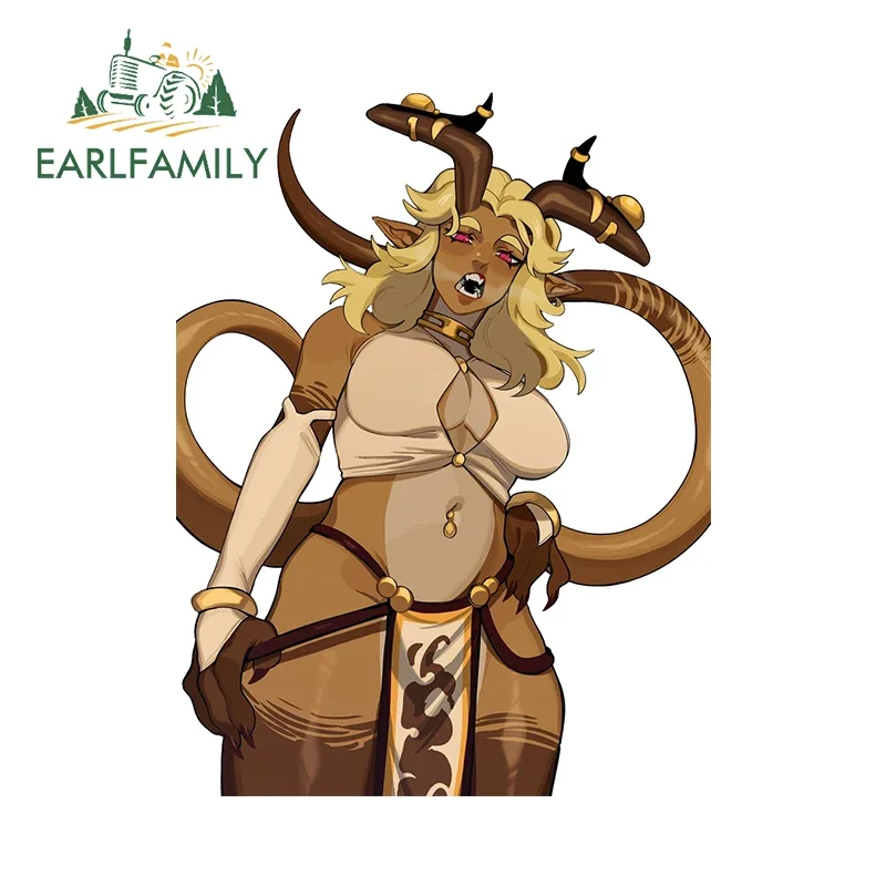 EARLFAMILY Alta Tena ملصقات مثيرة فروي NSFW هنتاي الشيطان فتاة الأصلي ملصق مائي للكمبيوتر المحمول الرؤية الخلفية مقاومة للخدش اكسسوارات السيارات #1