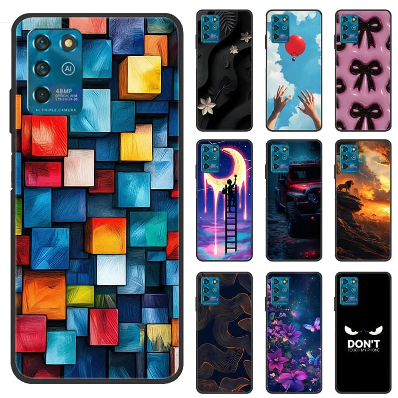 Para ZTE Blade V30 Vita Funda trasera de silicona Funda de teléfono para ZTE Blade V30 Vita 8030 Funda V 30 9030 Coque parachoques V30Vita