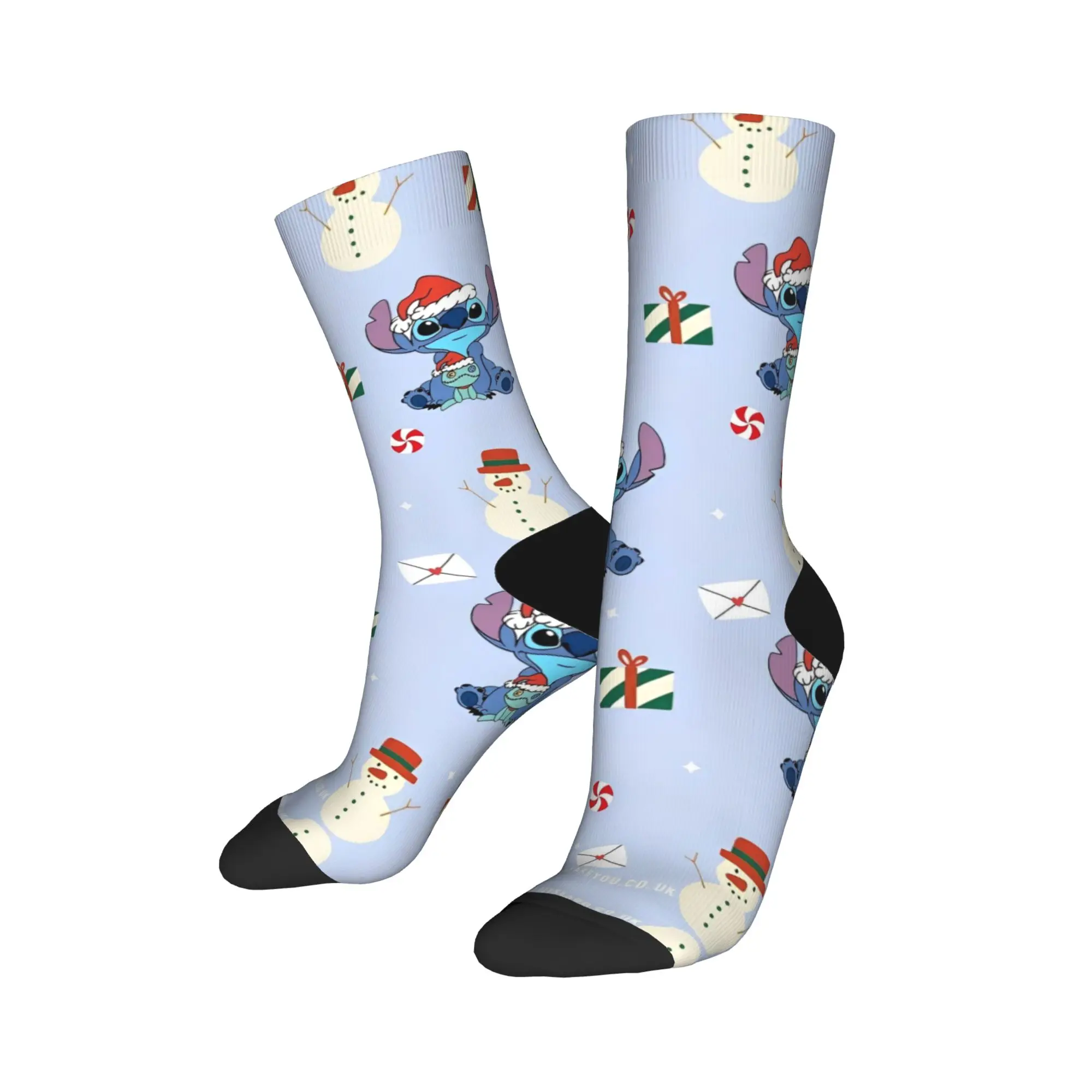 ถุงเท้าลายกราฟิก ถุงเท้ากันลื่น ถุงเท้าคู่รัก ถุงเท้าใส่สบาย ถุงเท้ากีฬาเทรนดี้สำหรับฤดูใบไม้ร่วง