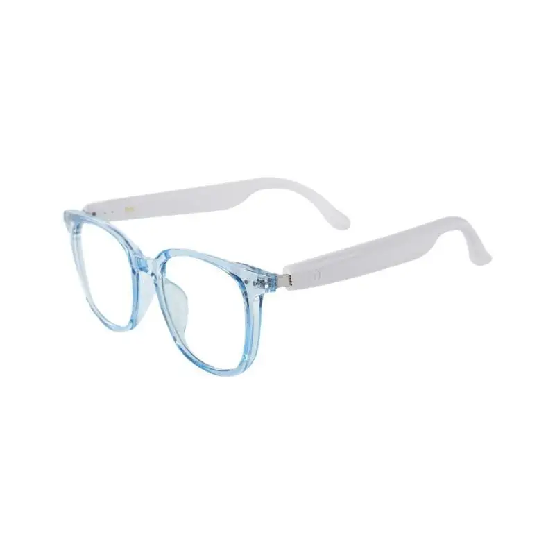 Smart glasses Bluetooth gradient colored glasses anti blue light anti ultraviolet listening to music calling transparent lenses