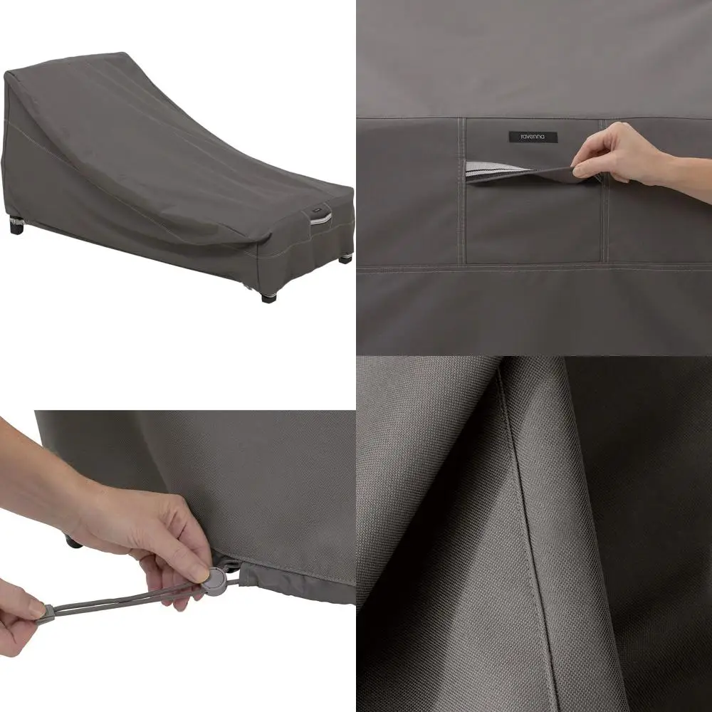 

66 Waterproof Outdoor Chaise Lounge Cover for Patio Furniture