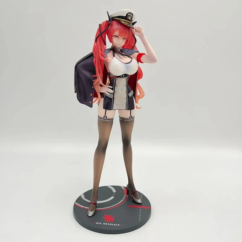 26cm Azur Lane Honolulu Anime Girl Figure Pola Seaside Coincidence Ver Action Figure Chapayev Figurine Collectible Model Toys