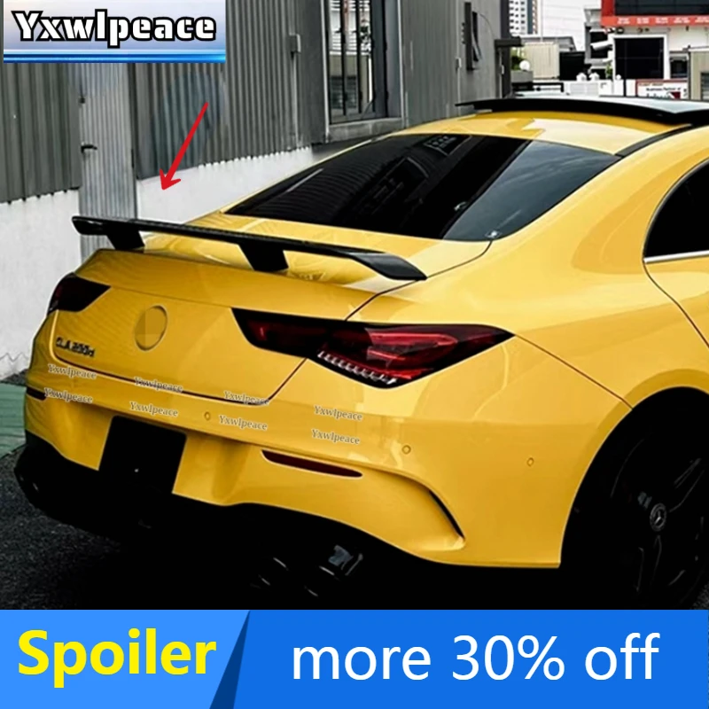 

GT Style ABS Glossy Black Rear Trunk Lip Spoiler For Mercedes Benz W118 C118 CLA35 CLA180 200 250 CLA45 AMG Line 2019-2023