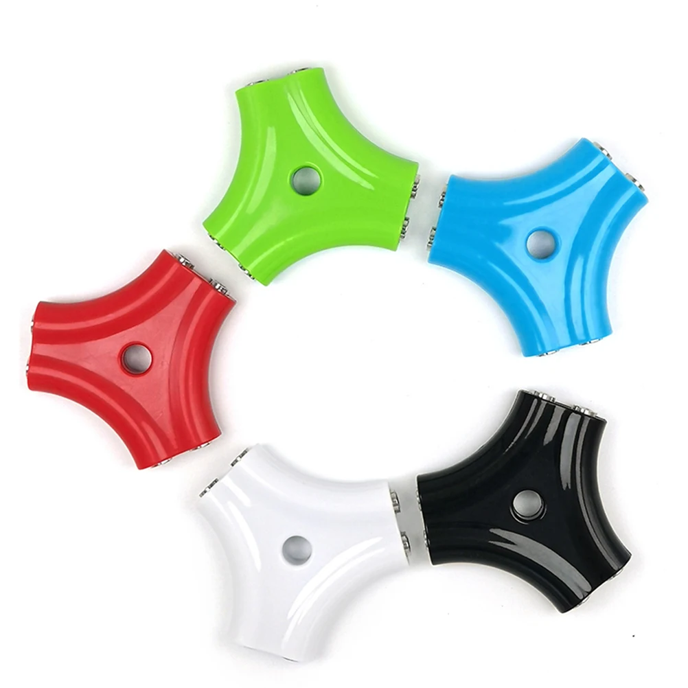 

1 to 5 Ports 3.5mm Earphone Splitter Adapter Stereo Male to Male Cable 1M for Multiple Audio Output Sharing Green