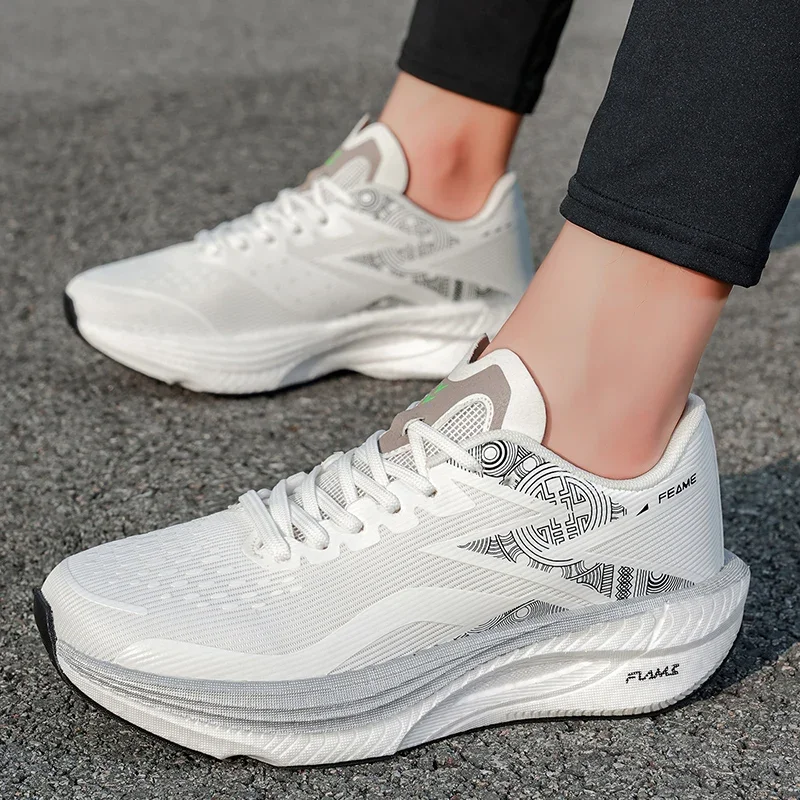 أحذية رياضية عالية الجودة للرجال المدرب تنفس المشي أحذية كرة السلة للرجال النساء مريح منصة عادية الجري أحذية رياضية #5
