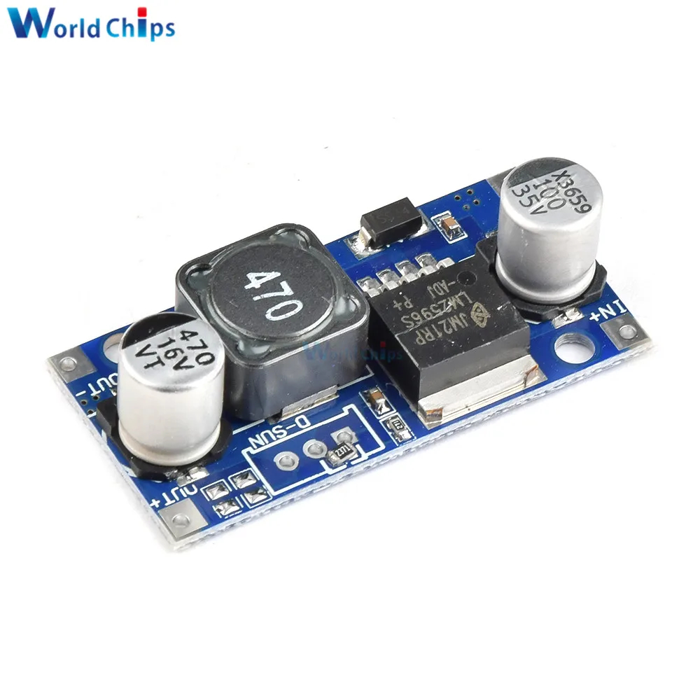 LM2596 LM2596HV DC-DC ขั้นตอนลง Power Supply โมดูล LM2596S 3A 3.2V-40V ถึง12/5/3 3V Buck แรงดันไฟฟ้า Regulator