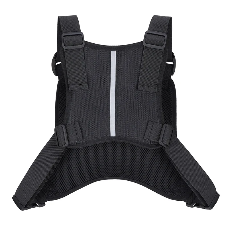 New Outdoor Multi-functional Tactical Chest Bag, Cycling Sports Jacket Backpack, Large-capacity Workwear Front Chest Portablebag