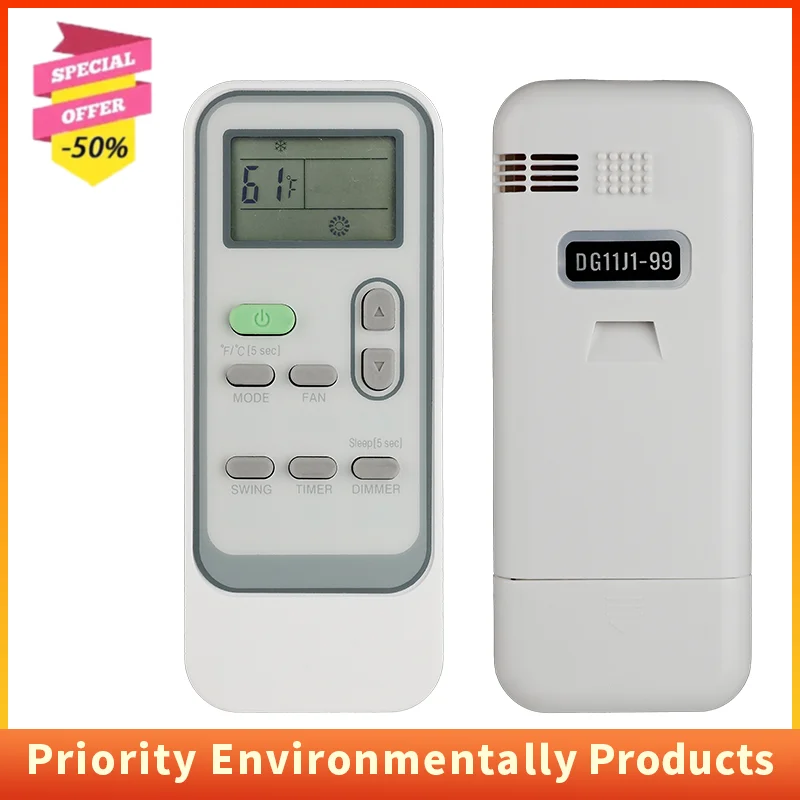 

DG11J1-99 Remote Control For Hisense Air Conditioner HCD-DZ20 HCD-DZ231 HCD-DZ630 HCD-HDX265 HCD-HDZ235 DAV-HDX265 DAV-HDZ235