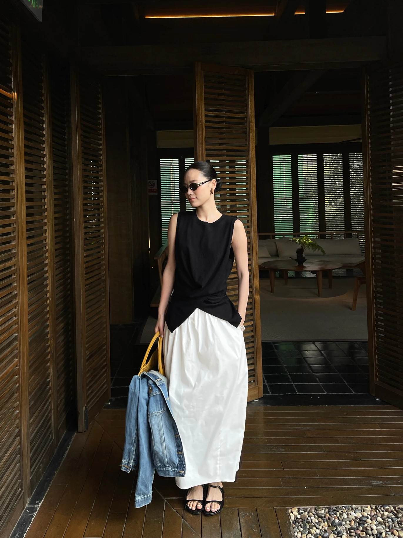 

Белая пышная юбка PURI с высокой талией и молнией для женщин, модная универсальная юбка средней длины для весны и лета