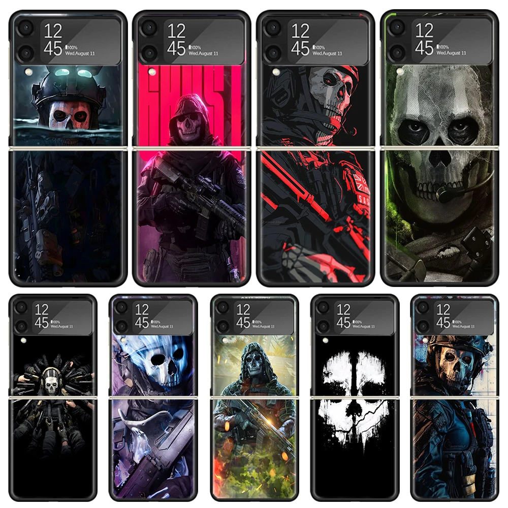 Call Of Game Duty 2 Phone Case For Samsung Galaxy Z Flip3 Flip4 Flip5 Flip6 PC Shell For Z Flip 3 4 5 6 Hard Folding Art Cover