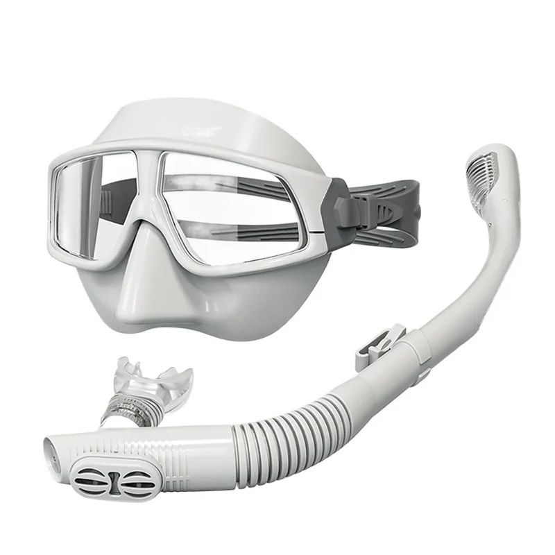 Diving goggles, myopia diving mask, anti choking underwater breathing tube, swimming goggles equipment