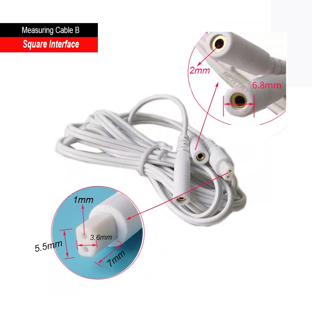 Dental Apex Locator Test Accessories Root Canal Endodontic Measure Cable Wire Lip Hooks File Clip Holder Touch Probe Tools Set