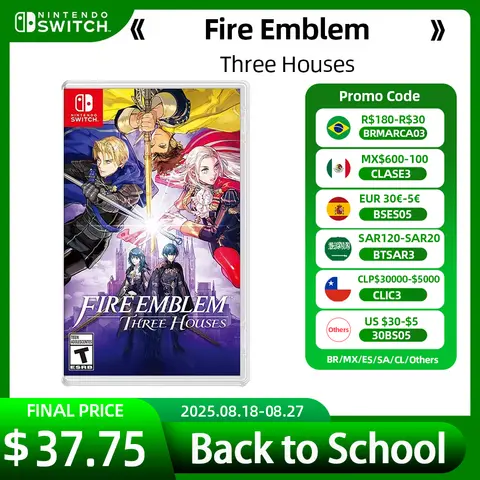 Fire Emblem Three Houses Nintendo Switch Game Deals 100% Official Original Physical Game Card RPG Genre for Switch OLED Lite