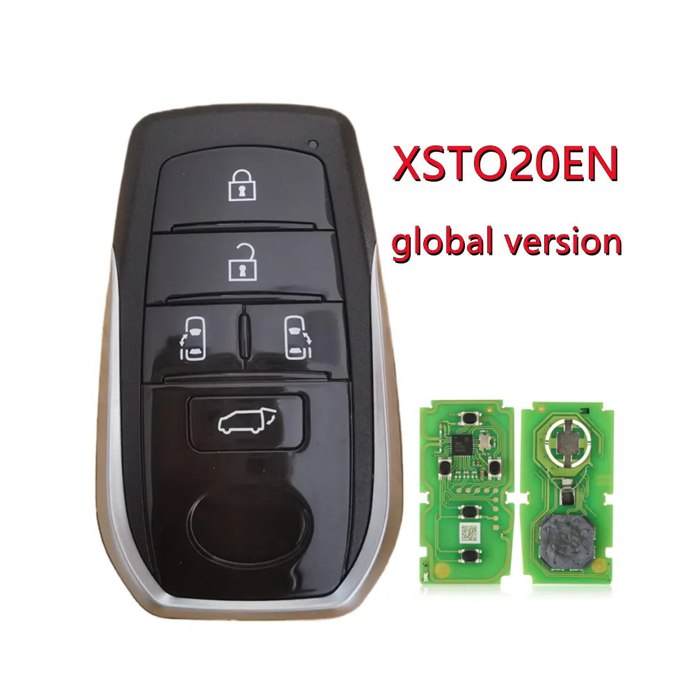 1pcs XSTO20EN Xhorse VVDI Universal Smart Key TOY.T XM38 Smart Key For New Alphard/Vellfire With 5 Buttons