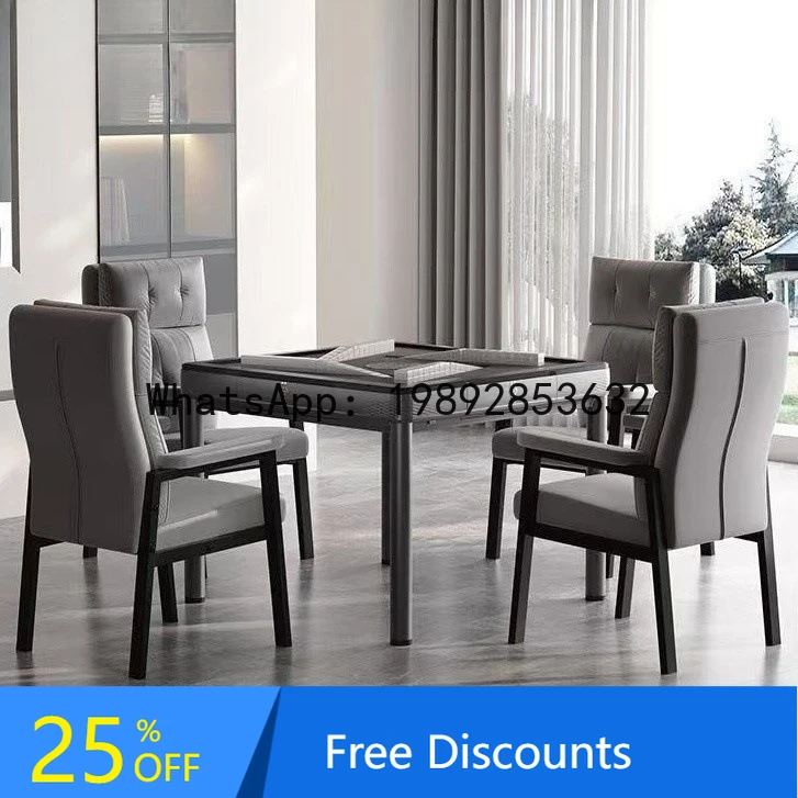 CZ Silent Integrated Table Dual-use Household No-grabbing Chess and Cards Low-noise Fully Automatic Heating Mahjong Machine
