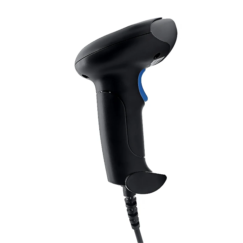 659 1d Barcode Scanner Handheld Scanner 2D Barcode Reader Wired USB With Stand Base Plug And Play