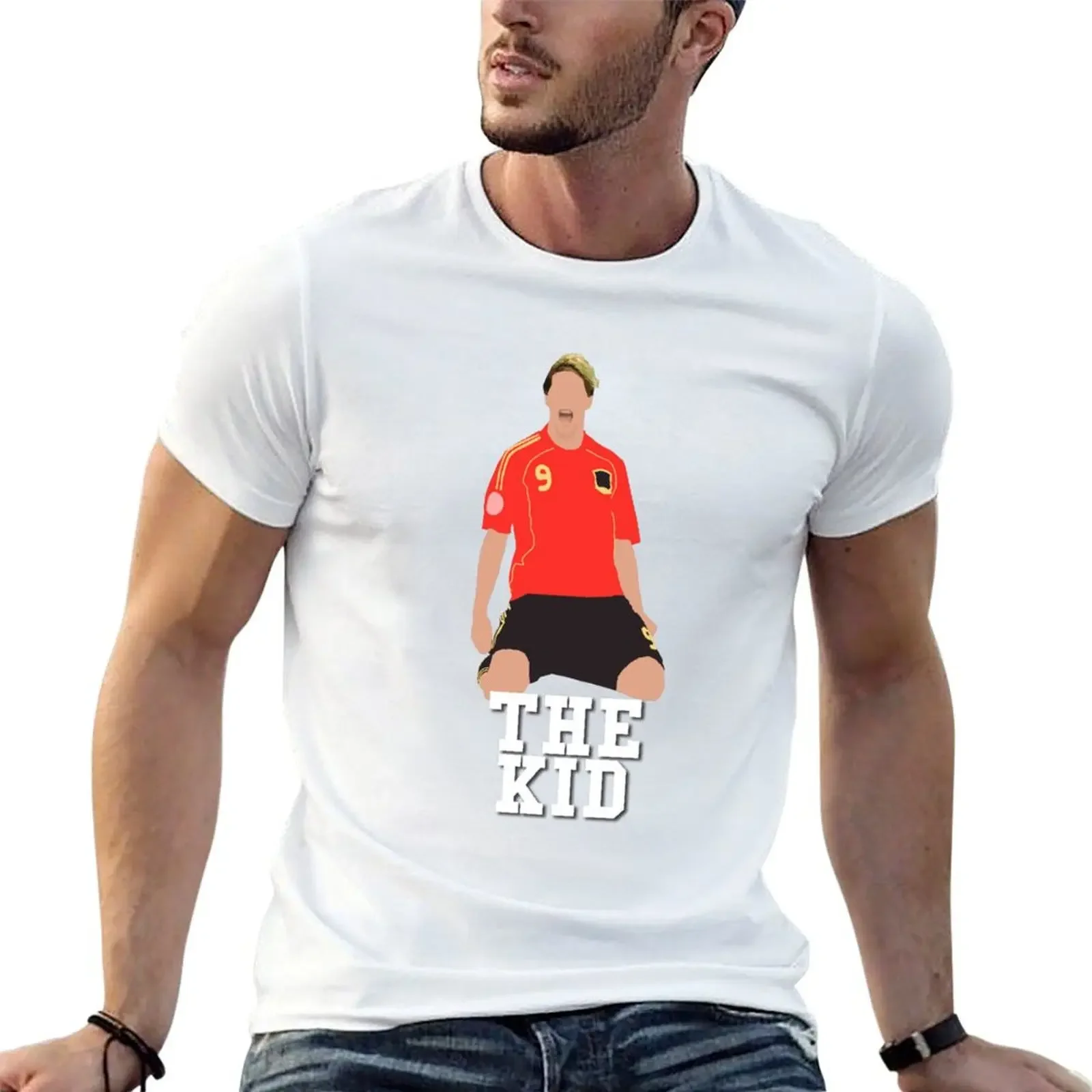 Fernando Torres T-Shirt sweat graphic shirts oversized plus size men clothing