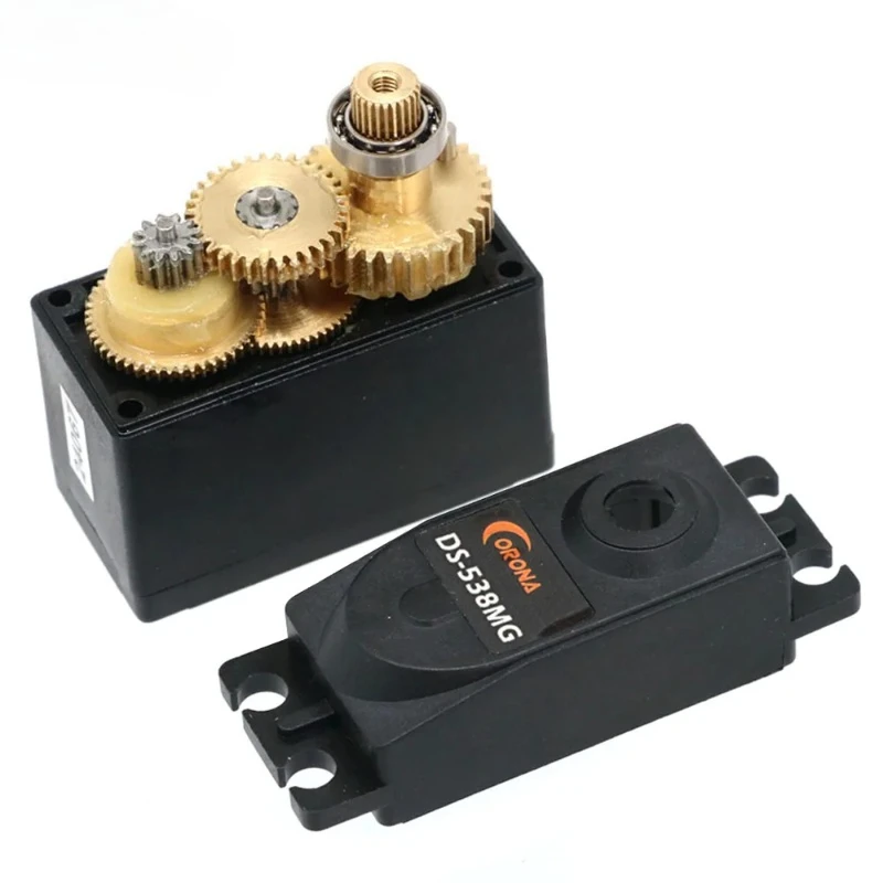 

Новый цифровой сервопривод Corona DS-538MG (DS538MG) 4.8В/6.0В, 7 кг, с высоким крутящим моментом и металлическим редуктором, для радиоуправляемых моделей самолетов, вертолетов и автомобилей (1 шт.)