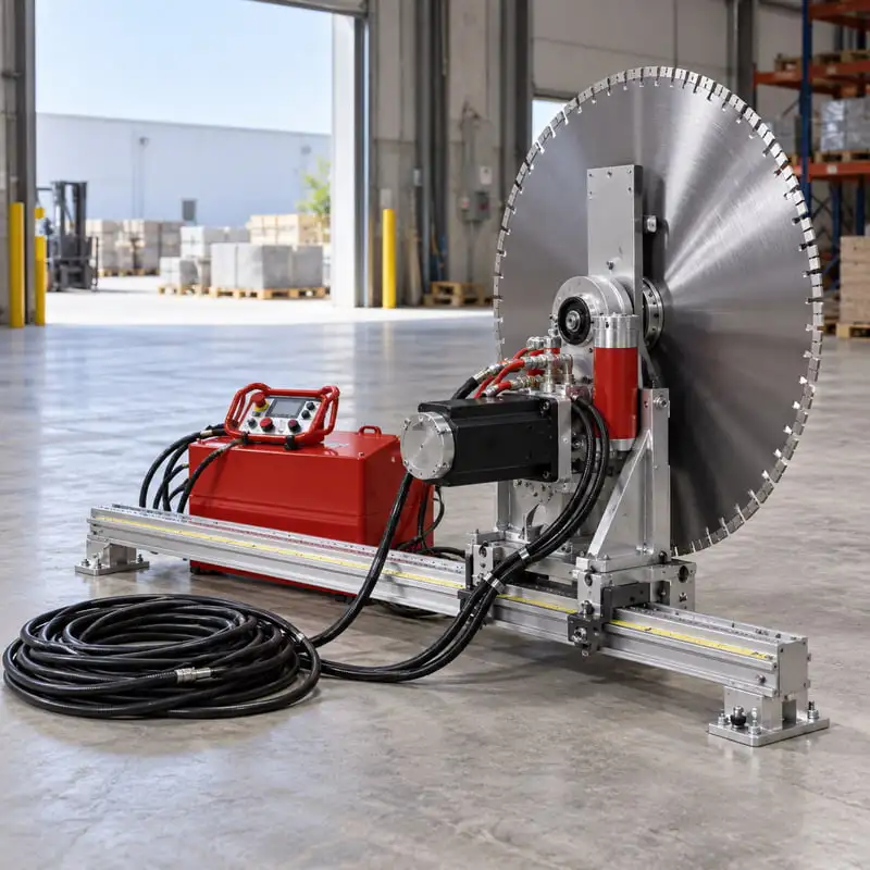 Wall Saw Machine for Concrete Slabs Concrete Sectioning Customized Brick Wall Cutting Machine for Controlled Demolition