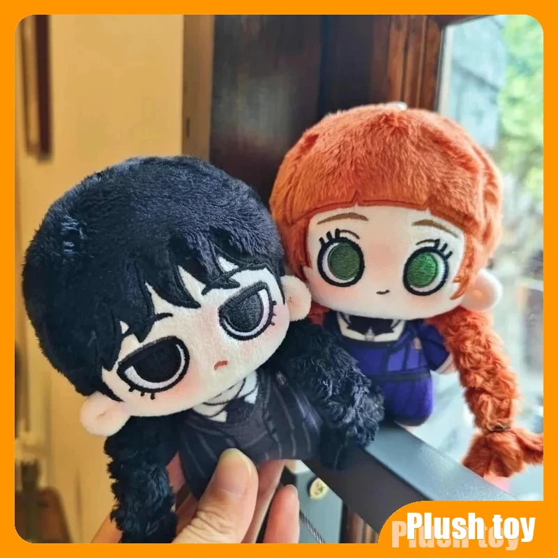 

10cm Wednesday Cotton Doll American Tv Doll Anime Surrounding Characters Agnes Doll Agnes Doll Fans Surprise Gifts Children Toys