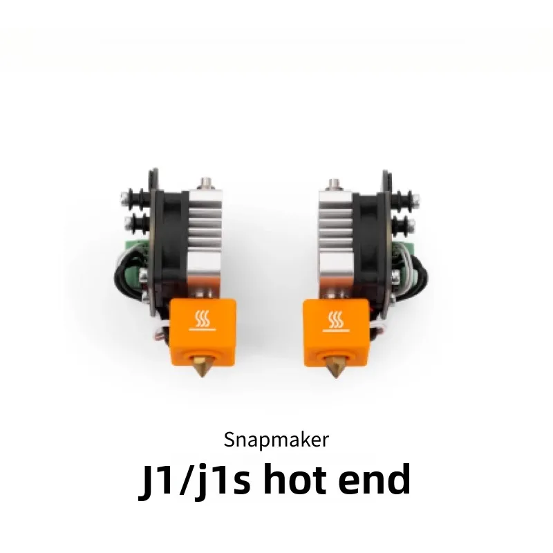 

1 пара новых оригинальных аксессуаров для горячего конца Snapmaker J1/J1S с левыми и правыми горячими концами