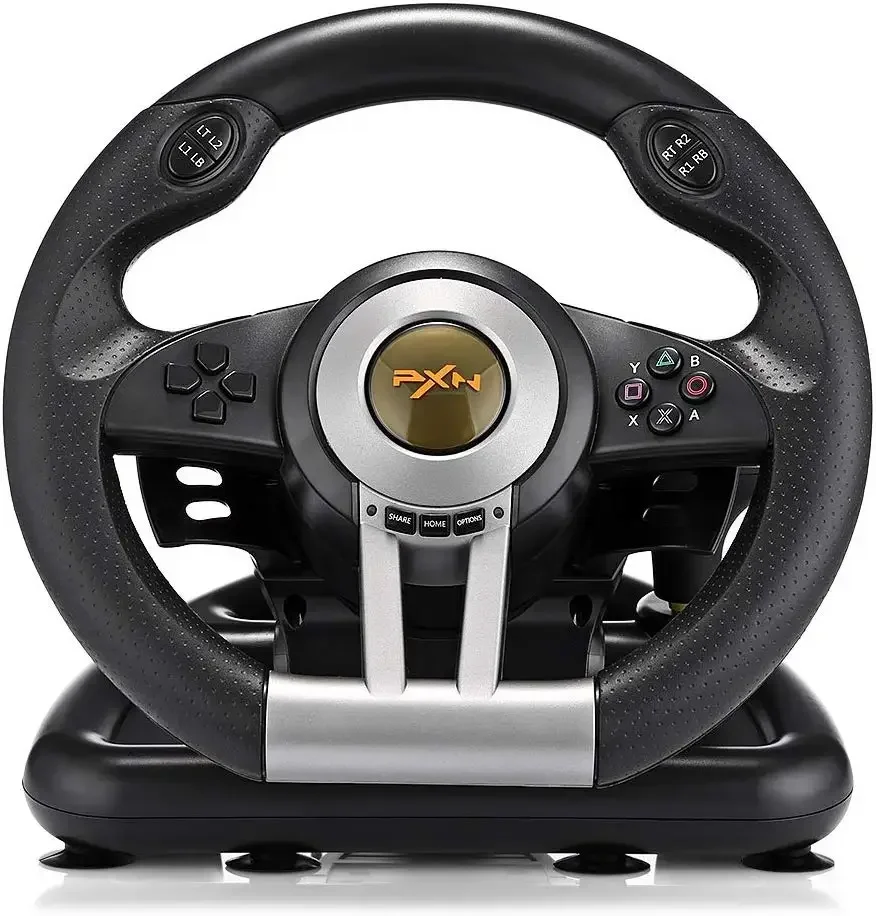 YYHC Programmable PXN V3 Pro Gaming Racing Steering Wheel for PC games, PS3, PS4, XBOX ONE, XBOX SERIES, SWITCH