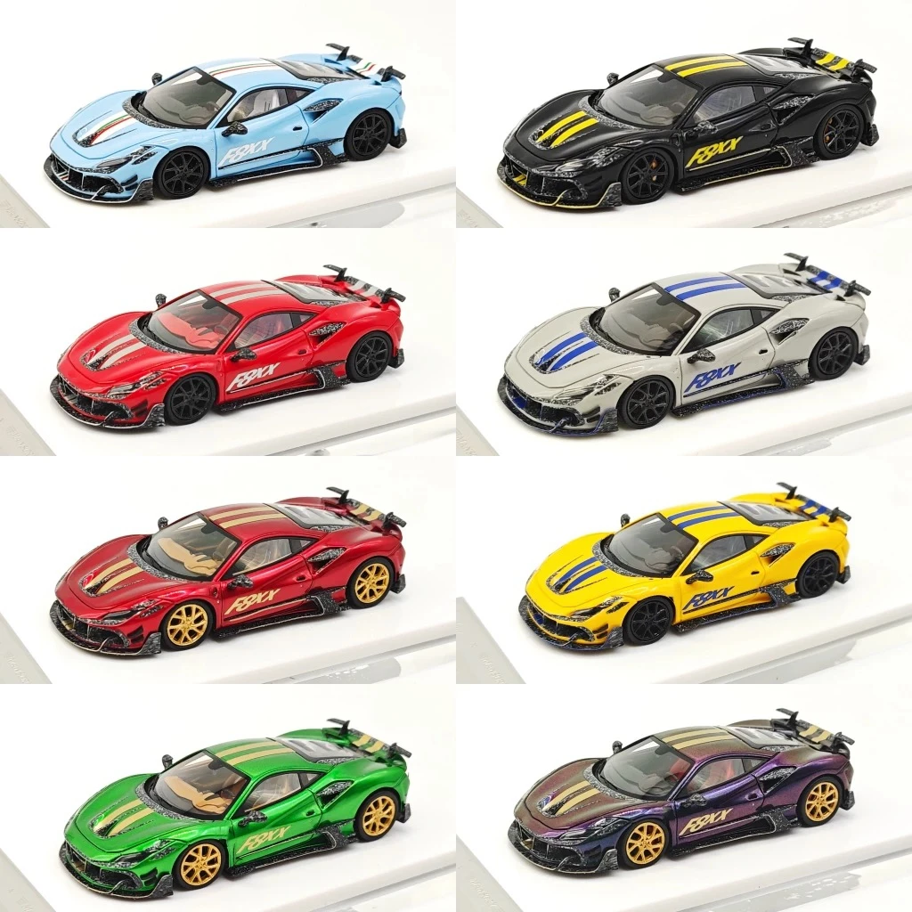 

Fuelme Custom Edition 1:64 F8XX коллекция моделей автомобилей из смолы орнамент