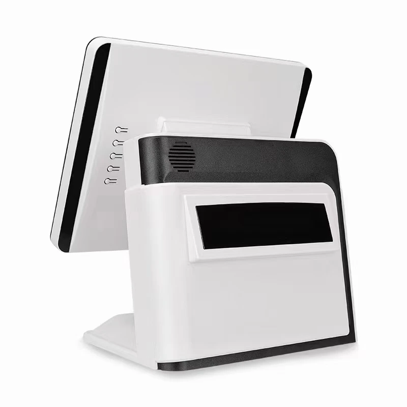 رخيصة Win 10 / Android google SERVER 15.4 بوصة نقطة البيع شاشة تعمل باللمس آلة الخروج، مطعم أنظمة POS #6