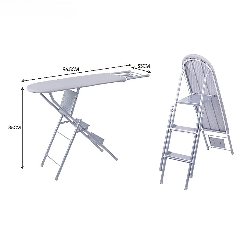 Honghui dual-purpose ironing board storage folding ladder ironing rack ironing table multi-function electric iron board folding