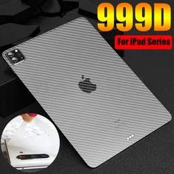 2Pcs Back Carbon Fiber Film For Apple iPad 10.2 9.7 Pro 11 12.9 2020 2021 Matte Screen Protector on iPad Air 4 3 2 mini 3 4 5 6