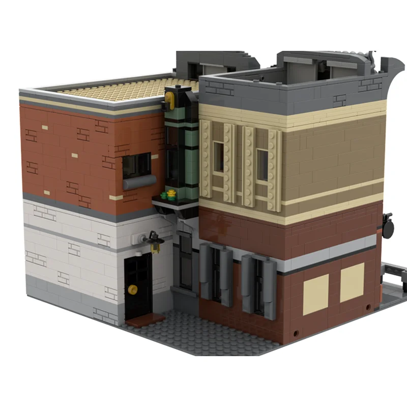 Moc Building Blocks Modular Baker Street View Modello Tecnologia Mattoni Scena famosa Film Assemblaggio fai da te Regali di costruzione Giocattoli