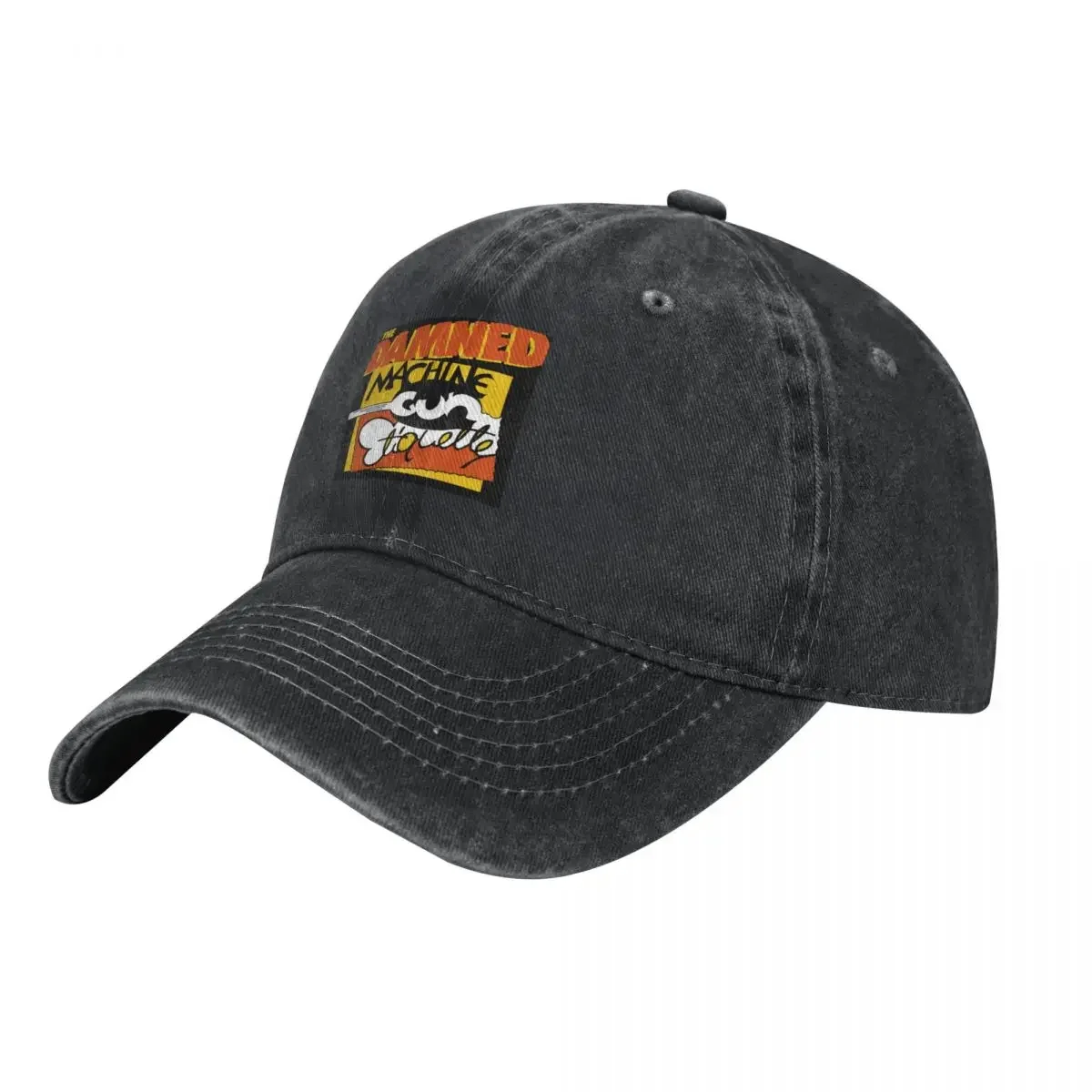 

The Damned machine gun etiquette Baseball Cap hats for men dad hat Luxury Hat summer hat Women's Beach Outlet 2025 Men's
