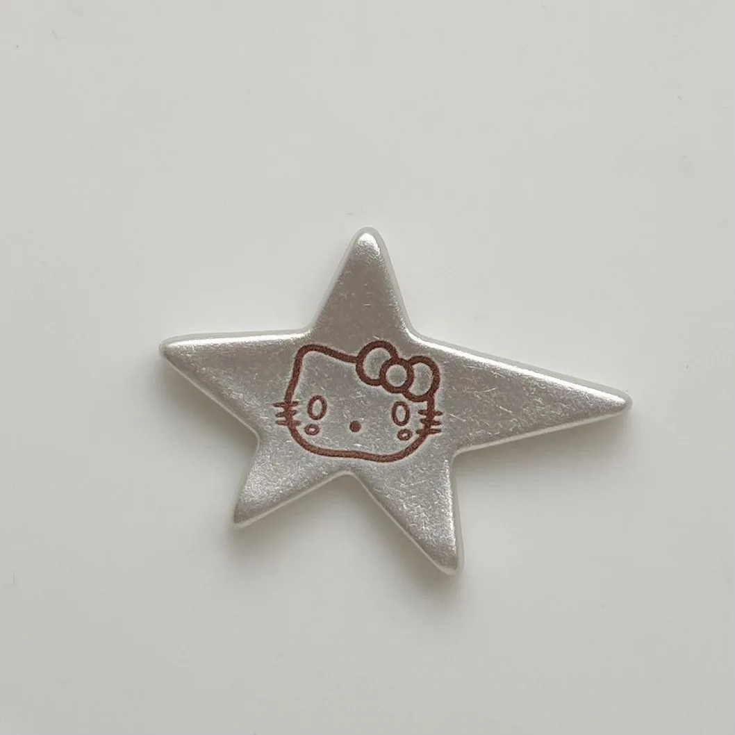 5 Stuks Miniso Serie Sanrio Star Cartoon Hars Flakback Cabochons Diy Ambachten Materialen Sieraden Maken Charmes