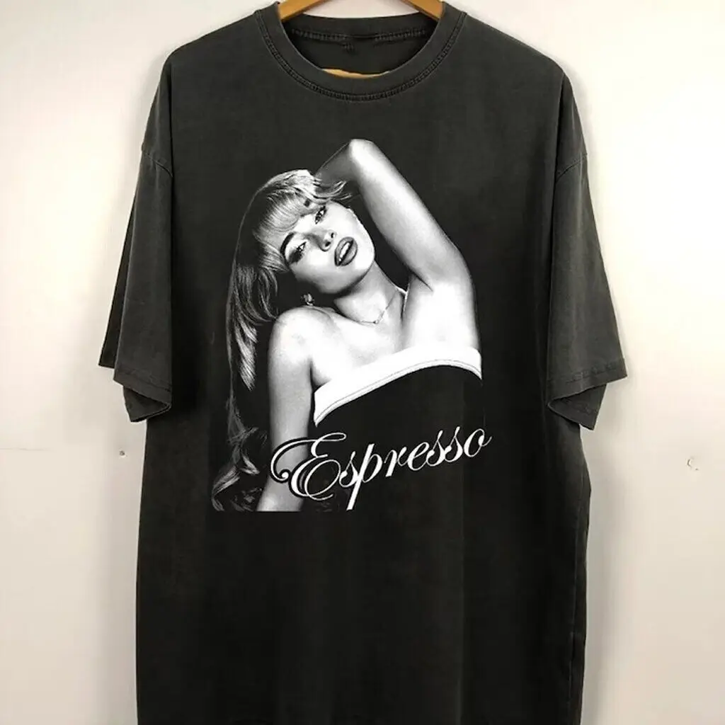 

Футболка Sabrina Carpenter Album 2025, мужские и женские хлопковые футболки с короткими рукавами, летние женские топы, одежда унисекс, футболка Y2k, уличная одежда