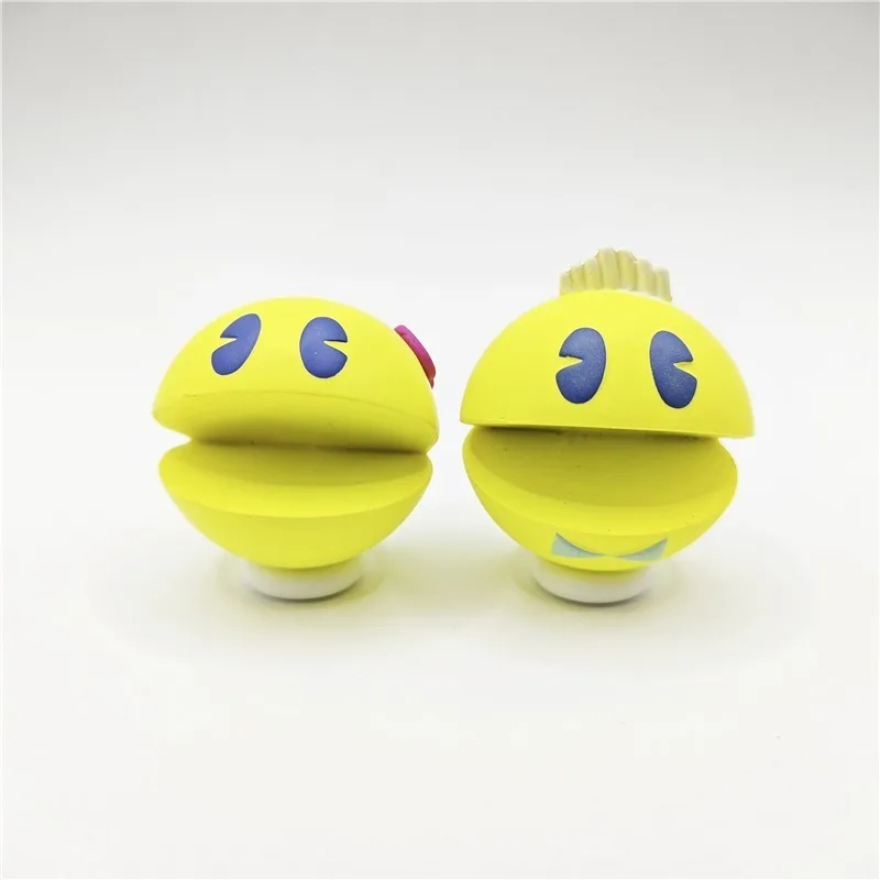 Oryginalny Pac-Man Sanrio Pochacco Melody Duch Figurka Śliczna Mini Dekoracja na Biurko Anime Kolekcjonerska Zabawka Ozdoba Prezent dla Fanów
