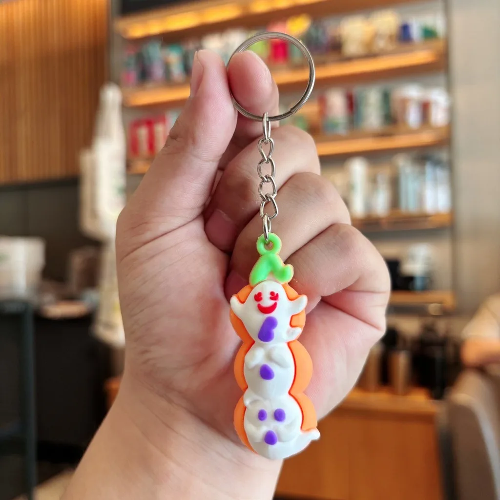 Pendant Charm Cartoon 3d Keychain Figurine Keychain Eye Catching Backpack Decoration For Halloween Valentine'S Day Christmas