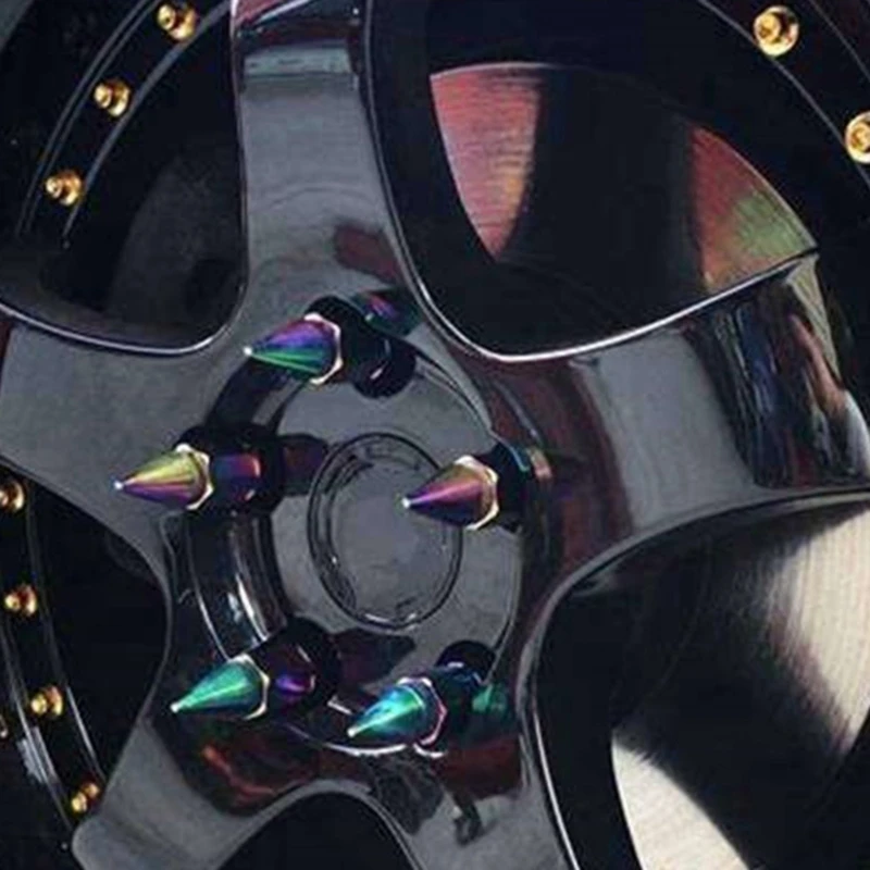 10Pcs Car Wheel Replacement Rivets Rim Accessory Wheel Lip Rivets For 6.8mm Hole Car Styling Wheel Rivets