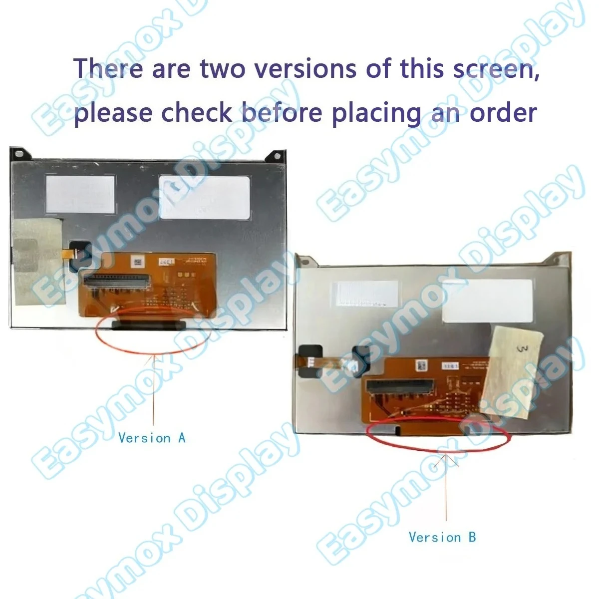 

5" LCD Display C050QAN01 C050QAN01.0 59.05C19.001 Screen Replacement